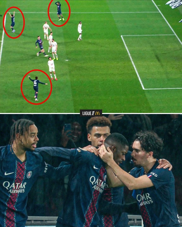 开云-艺术品！登贝莱神仙挑射技惊四座，队友现场目睹震撼抱头+庆祝