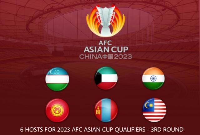 开云下载-2023亚预赛6主办地敲定 2月24日进行分组抽签